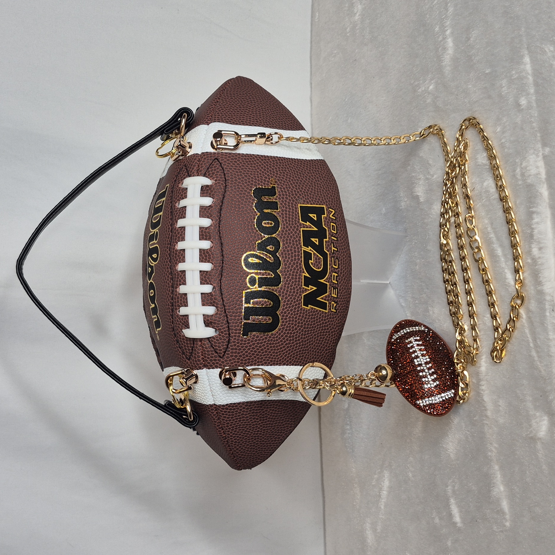 Handmade Ncaa Football Purse